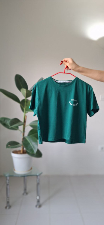 کراپ سبز Lvn جنس نخ و پنبه کار ترک